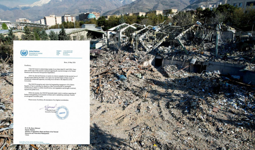 UNCCD Executive Secretary Expresses Sympathy with Iran Following Attack on Natural Resources Organization