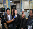مراسم بزرگداشت شهید مدافع امنیت؛ سامر شریعتمدار طالقانی در سازمان منابع طبیعی کشور