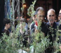 گزارش تصویری/ توزیع نهال در موکب شهدای سازمان منابع طبیعی و آبخیزداری کشور در میدان انقلاب تهران