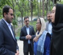 ادای احترام سفرا و نمایندگان سازمانهای بینالمللی به شهدای سازمان منابع طبیعی در جنگ رمضان