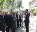 بازدید نمایندگان مجلس از بناهای تخریب‌شده سازمان منابع طبیعی در جنگ رمضان