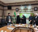 بازدید مسئول حوزه نمایندگی ولی فقیه در سازمان منابع طبیعی کشور از کمربند سبز یزد