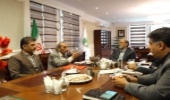 پدر علم کویرشناسی با رییس سازمان جنگل‌ها دیدار کرد ‏