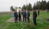  مدیران ستادی و استانی از پروژه های توسعه فضای سبز شهرستان آق قلا بازدید کردند