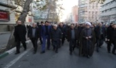 سرپرست سازمان جنگل‌ها در آیین با شکوه تشییع پیکر شهید سردار سلیمانی حضور یافت