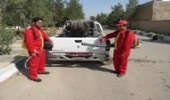 تهران/ بازپس گیری 10هکتار اراضی ملی / فعالیت کشیک های اطفاء حریق