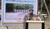 با حضور رئیس سازمان جنگل‌ها، بند مشبک سرشاخه‌گیر چالکرود رامسر افتتاح شد