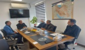 دیدار نماینده مردم تویسرکان در مجلس شورای اسلامی با مدیرکل منابع طبیعی استان همدان