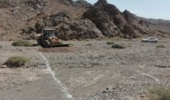 خراسان رضوی/آغاز عملیات اجرایی پروژه آبخیزداری بند سنگی ملاتی حوزه چاه سبز شهرستان خلیل آباد