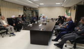 نشست رییس سازمان منابع طبیعی با روابط عمومی به مناسبت روز خبرنگار