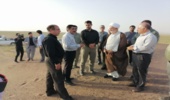 بازدید نمایندگان مجلس دوازدهم از کانون های گرد و غبار استان قم