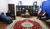 دیدار سرپرست سازمان منابع طبیعی با نماینده ولی فقیه در مازندران 