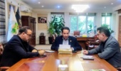 تأکید رئیس سازمان منابع طبیعی کشور و نماینده مردم گناباد و بجستان بر توسعه همکاری‌ها برای اجرای طرح‌های آبخیزداری و مقابله با بیابان‌زایی