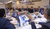 جلسه هماهنگی دستگاههای اجرایی برای تدقیق نقشههای تقسیمات کشوری در سامانه پنجره واحد مدیریت زمین برگزار شد