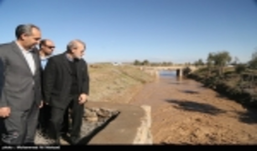 Parliament Speaker Visit IWM projects in Qom Province