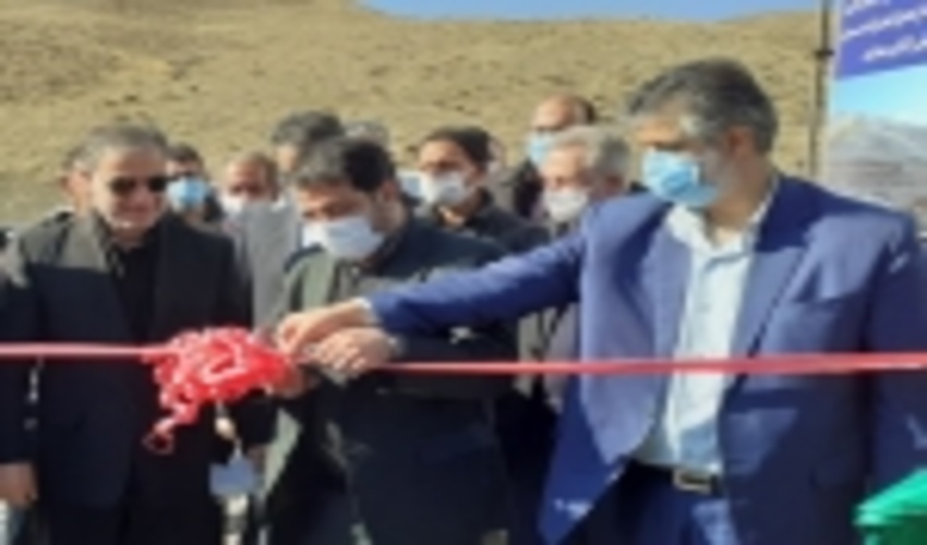 افتتاح و کلنگ‌زنی ۳ پروژه آبخیزداری با حضور رئیس سازمان جنگل‌‌ها در استان مرکزی 