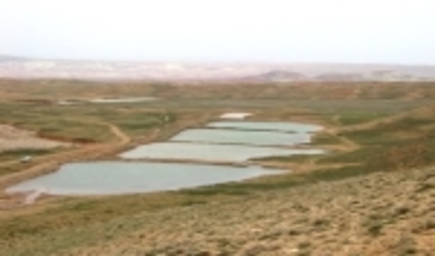 سمنان/پروژه مدیریت رواناب در200 هکتار از اراضی آرادان