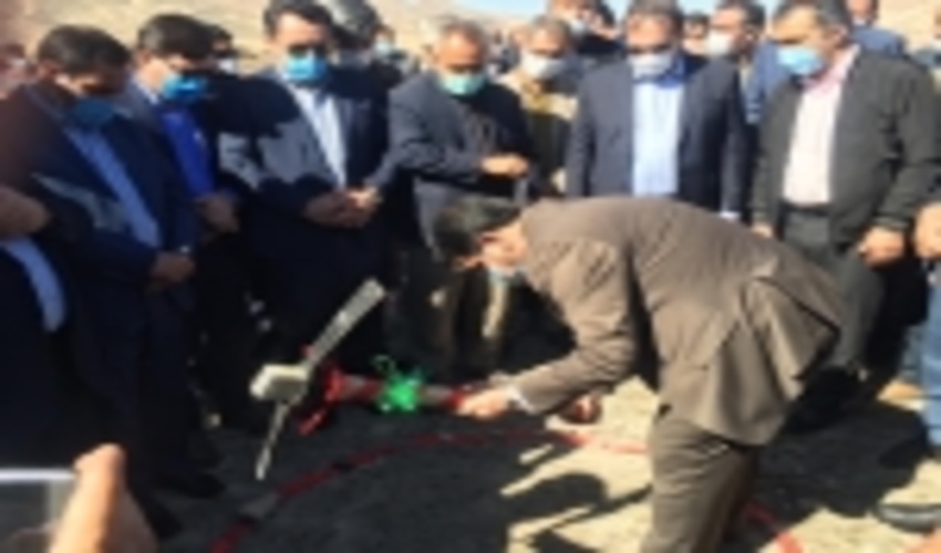 با حضور رییس سازمان جنگل ها عملیات احداث پروژه کنترل سیلاب فراشبند فارس آغاز شد