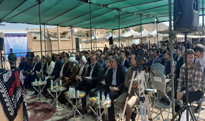 افتتاح 11 پروژه آبخیزداری از محل اعتبارات سفر ریاست جمهوری در لرستان 