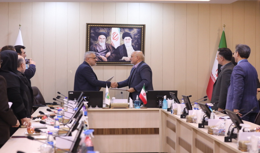 امضای تفاهم نامه همکاری سازمان منابع طبیعی با معاونت تولیدات امور دامی 