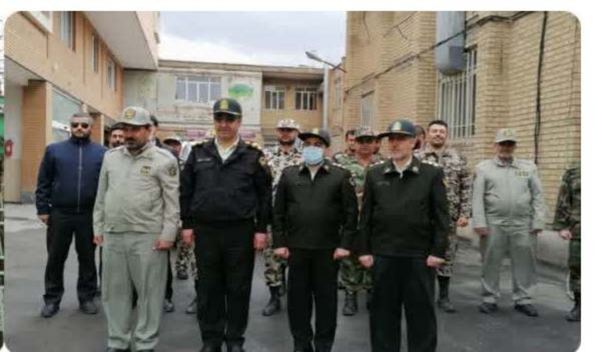 برگزاری مانور رژه خودرویی یگان حفاظت از منابع طبیعی در همدان 