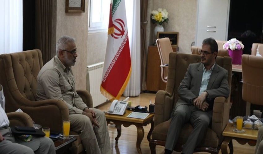 دیدار رییس سازمان منابع طبیعی با استاندار کردستان 
